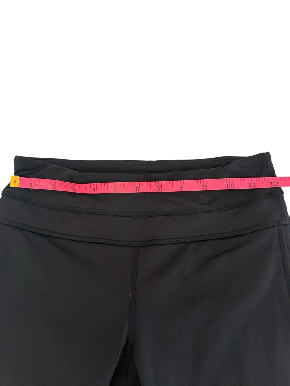 lululemon athletica Black Cropped Workout Leggings